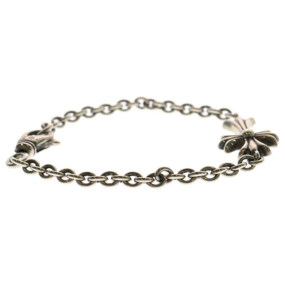 CHROME HEARTS(クロムハーツ) TNY CH CRS NE CHAIN タイニー CHクロス NEチェーン ブレスレット シルバー