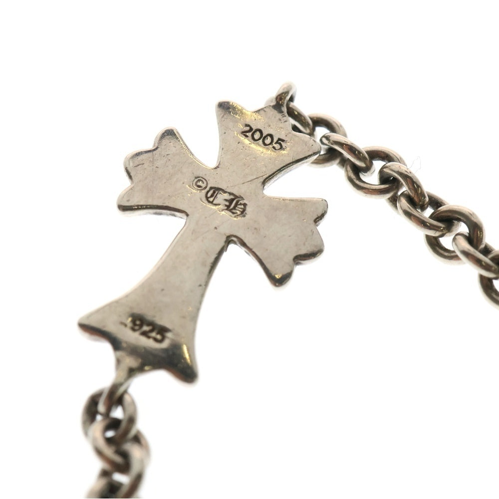 CHROME HEARTS(クロムハーツ) TNY CH CRS NE CHAIN タイニー CHクロス NEチェーン ブレスレット シルバー