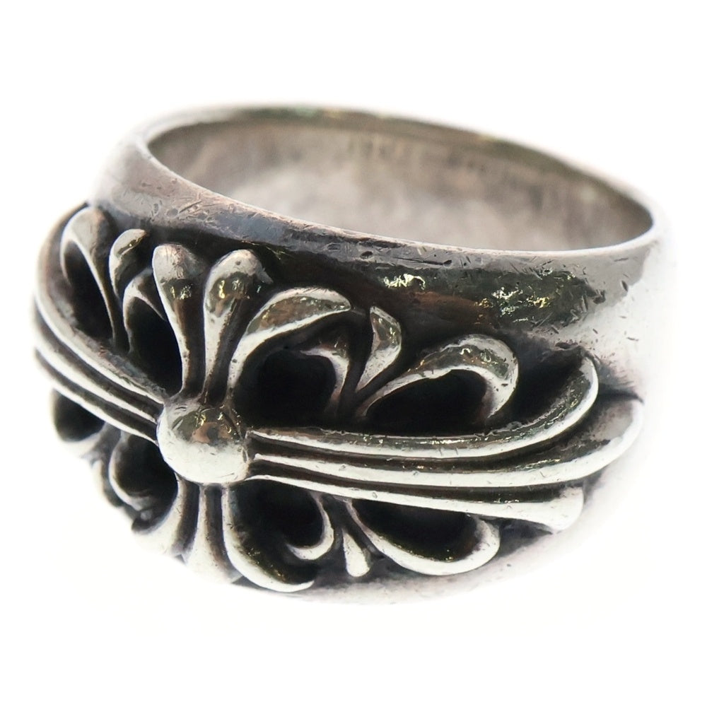 CHROME HEARTS(クロムハーツ) FLRL CRS フローラルクロス リング シルバー BCA346