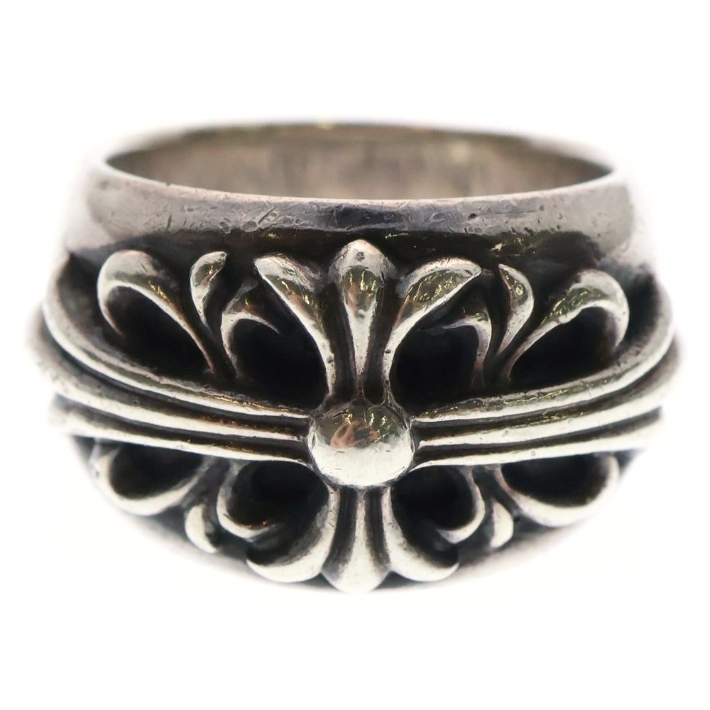 CHROME HEARTS(クロムハーツ) FLRL CRS フローラルクロス リング シルバー BCA346