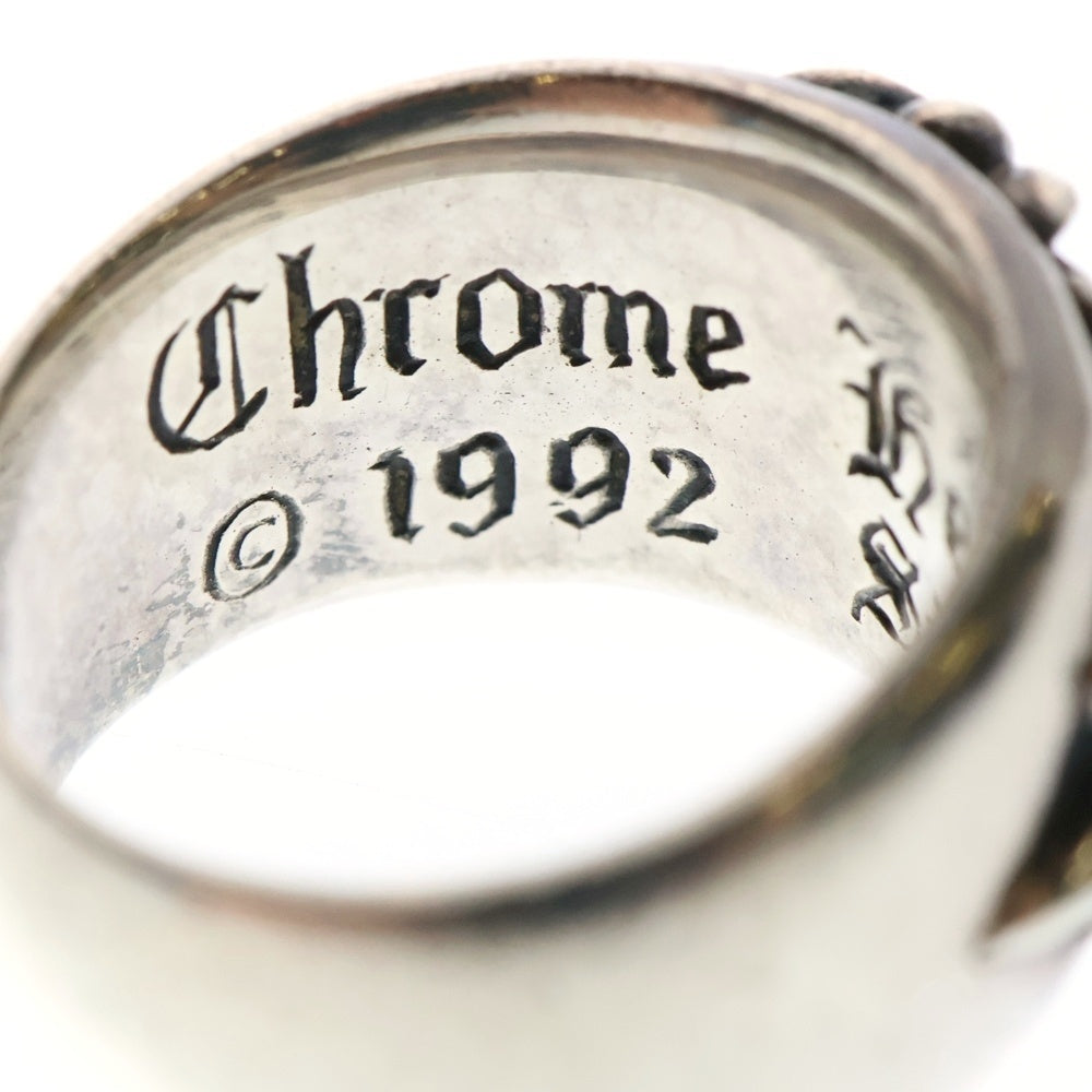 CHROME HEARTS(クロムハーツ) FLRL CRS フローラルクロス リング シルバー BCA346