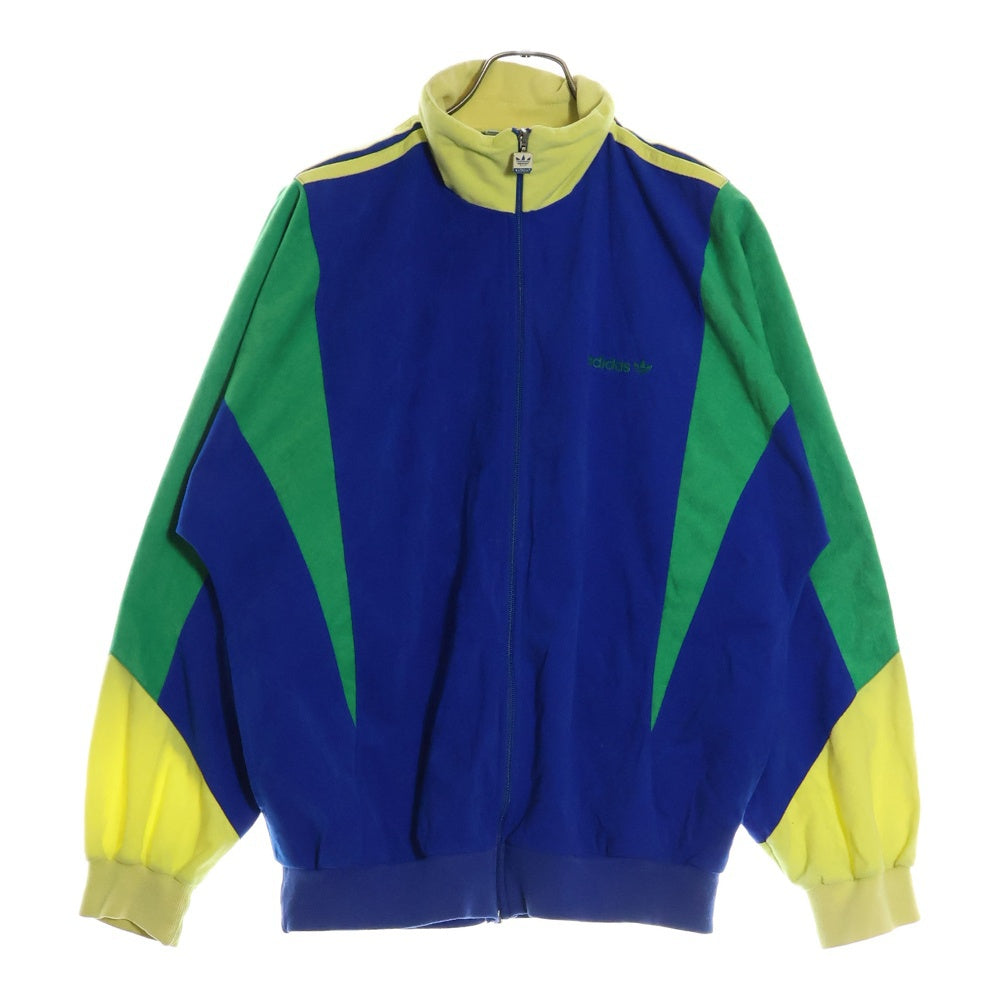 adidas(アディダス) 80s フランス製 ベロア トラックジャケット アウター ブルー