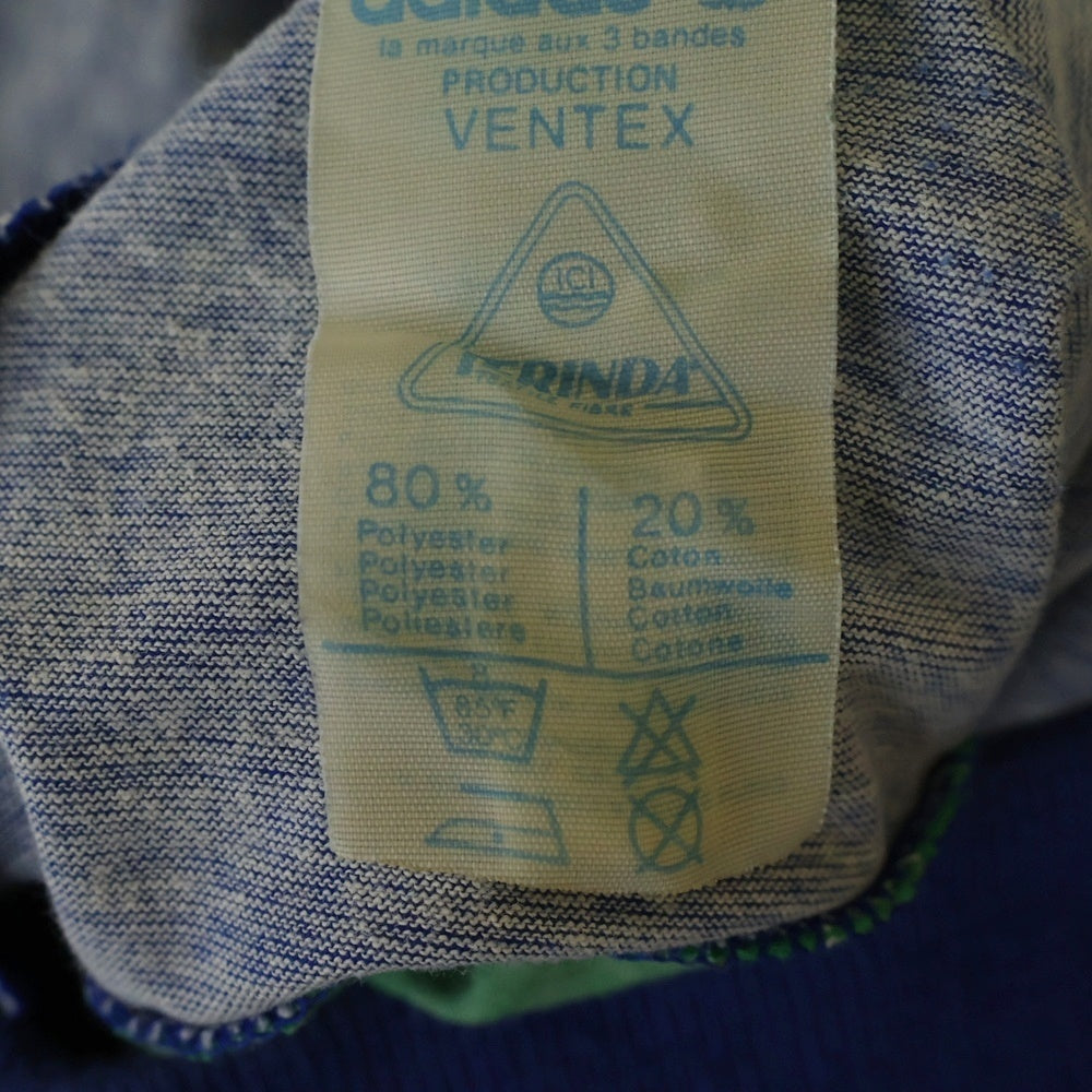 adidas(アディダス) 80s フランス製 ベロア トラックジャケット アウター ブルー