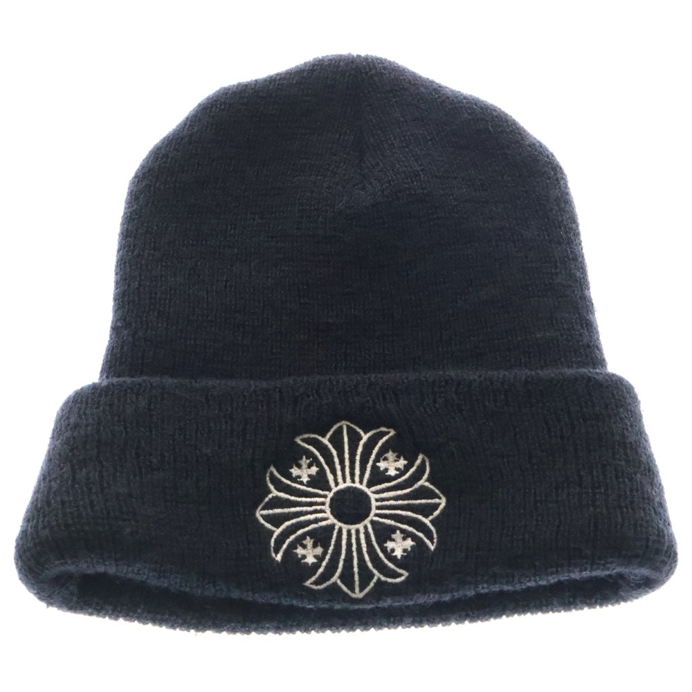 CHROME HEARTS(クロムハーツ) WOOL WATCH CAP CHプラス刺繍ウールビーニー ニットキャップ ブラック