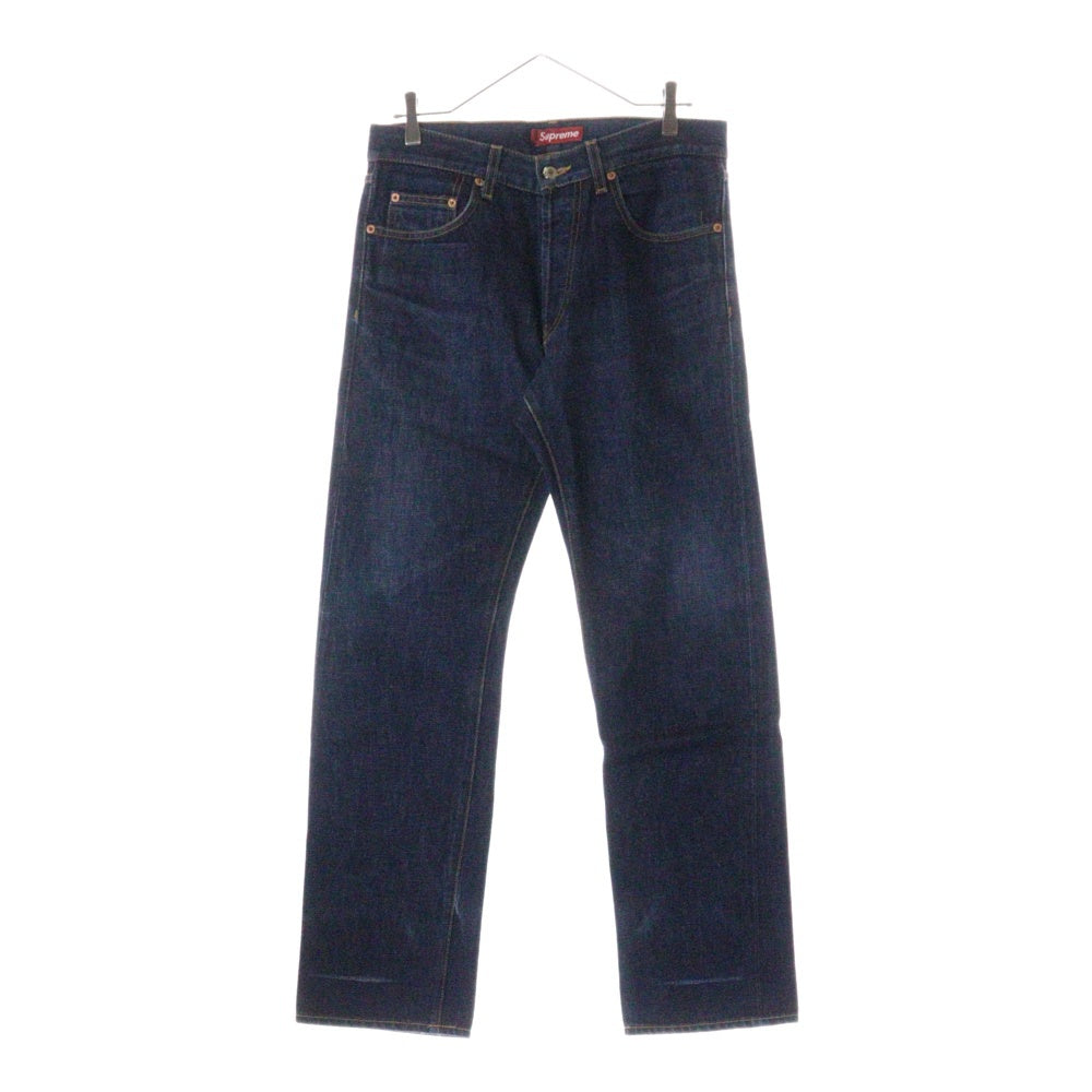 SUPREME(シュプリーム) Rigid Slim Jean リジットスリムジーンズ デニムパンツ インディゴブルー