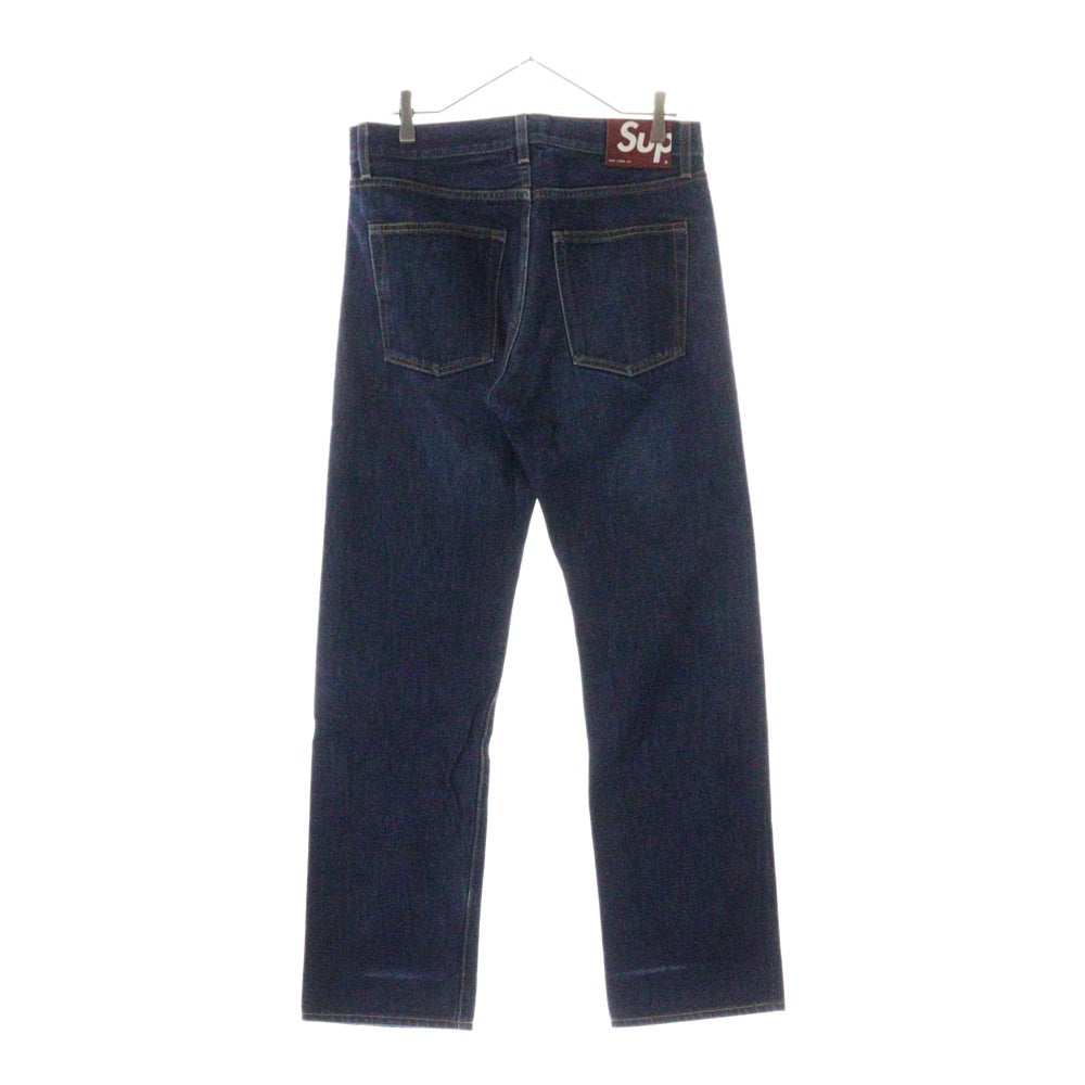 SUPREME(シュプリーム) Rigid Slim Jean リジットスリムジーンズ デニムパンツ インディゴブルー