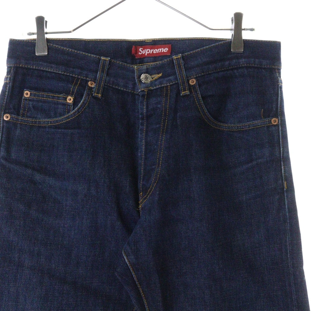 SUPREME(シュプリーム) Rigid Slim Jean リジットスリムジーンズ デニムパンツ インディゴブルー