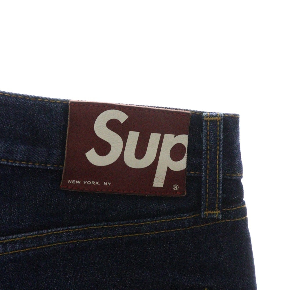 SUPREME(シュプリーム) Rigid Slim Jean リジットスリムジーンズ デニムパンツ インディゴブルー
