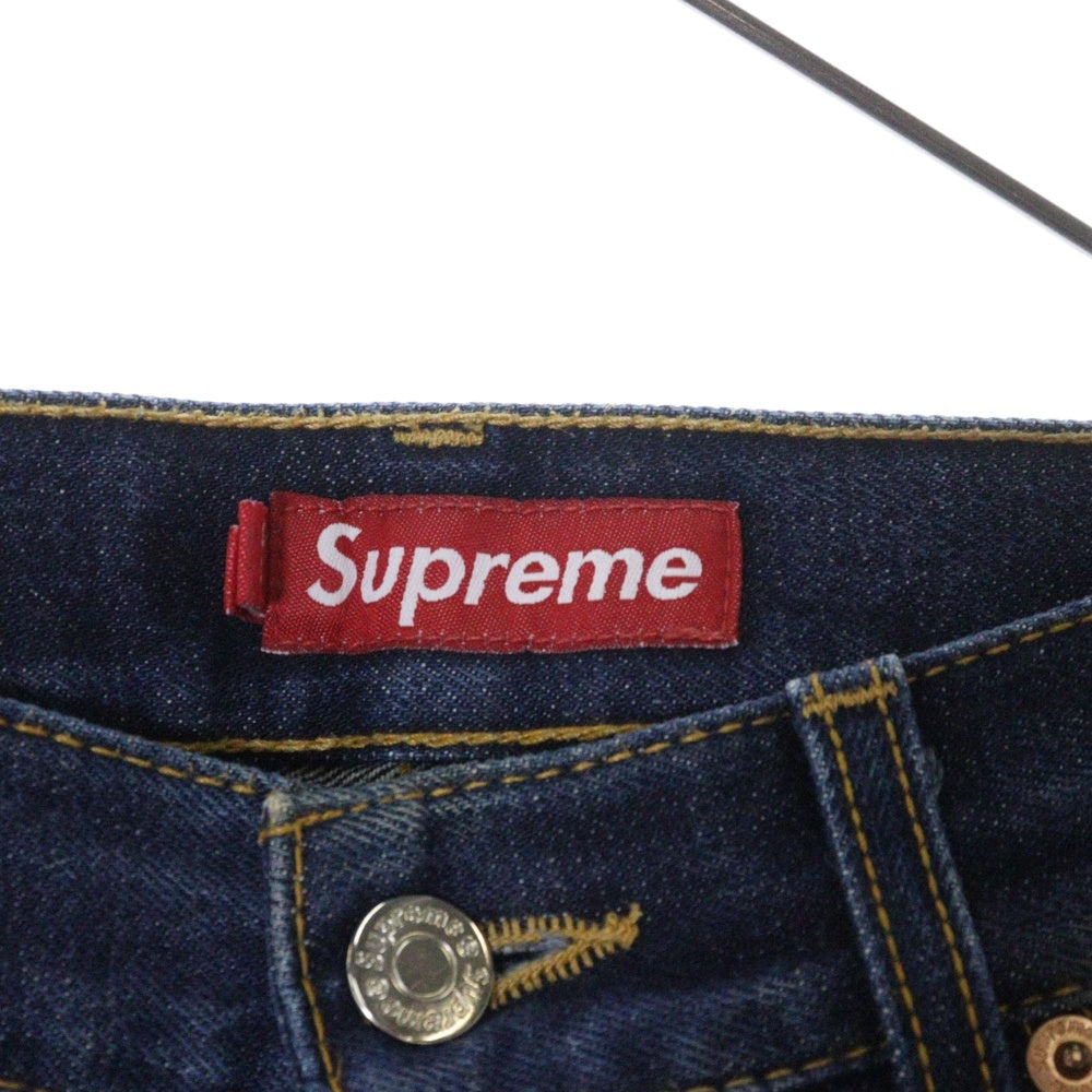 SUPREME(シュプリーム) Rigid Slim Jean リジットスリムジーンズ デニムパンツ インディゴブルー