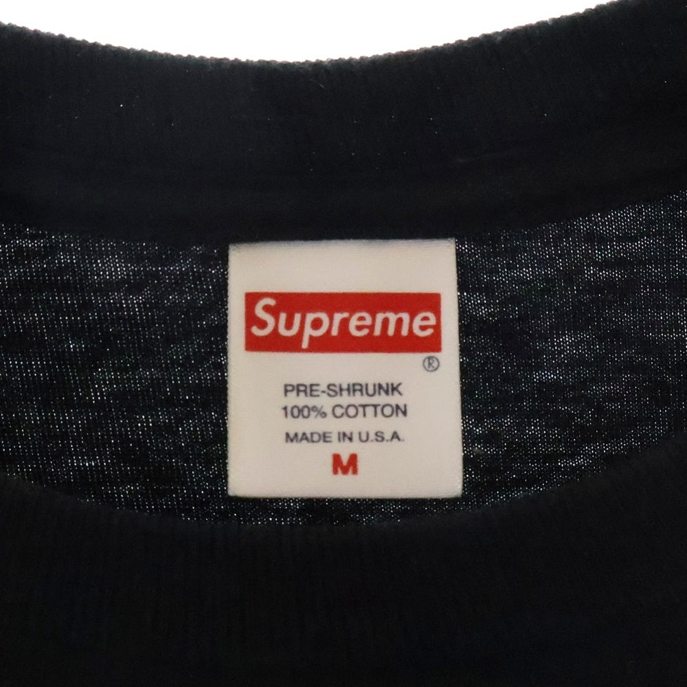SUPREME(シュプリーム) 20AW Futura Logo Tee フューチュラロゴプリント半袖Tシャツ カットソー ブラック