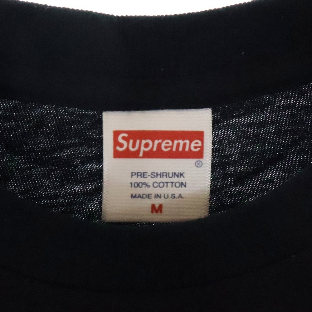 SUPREME(シュプリーム) 16AW Araki Orchid L/S Tee アラキ オーキッド プリントロングスリーブ長袖Tシャツ ブラック