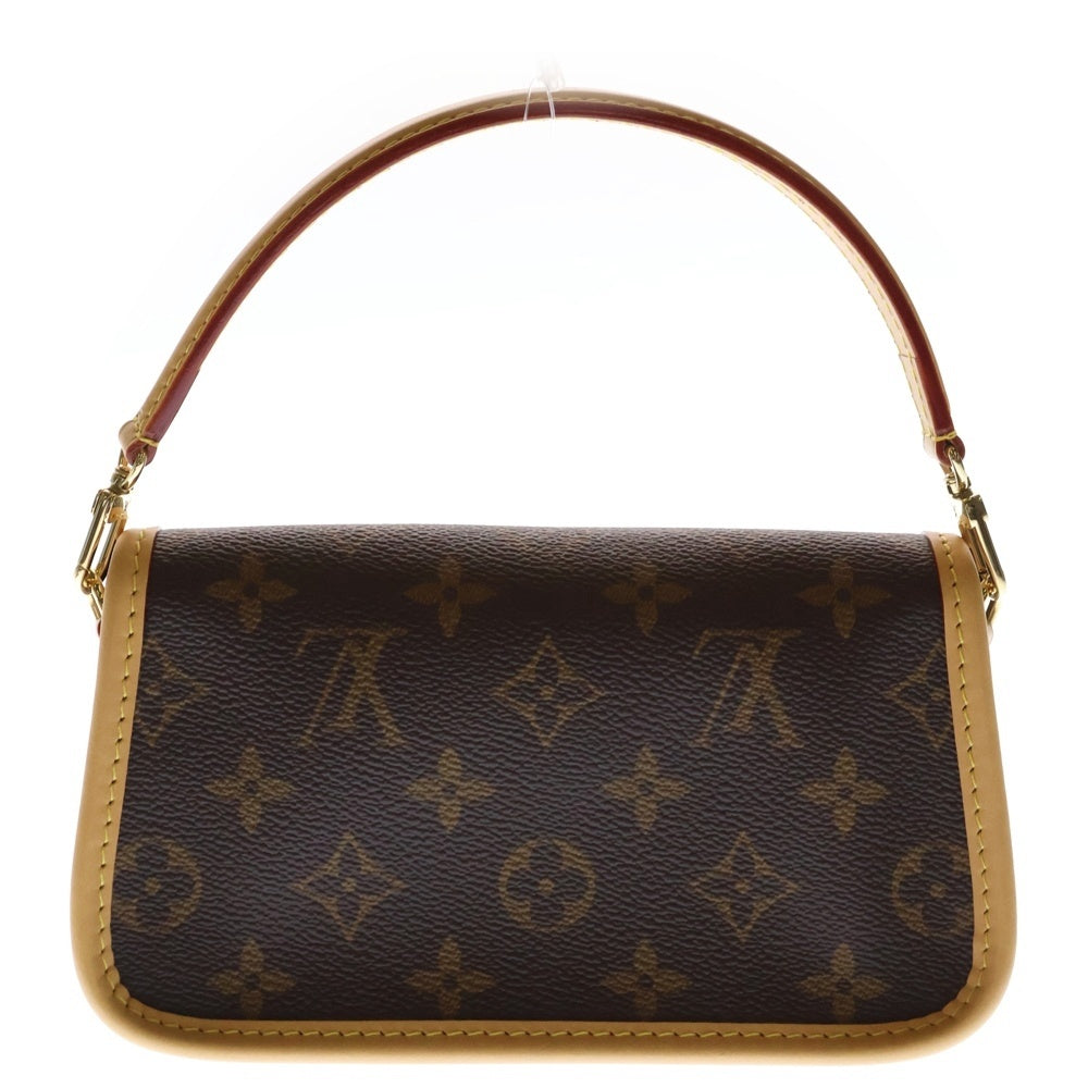 LOUIS VUITTON(ルイヴィトン) ナノ ディアヌ モノグラム 2WAYレザーハンドバッグ ショルダーバッグ M83298 ブラウン レディース