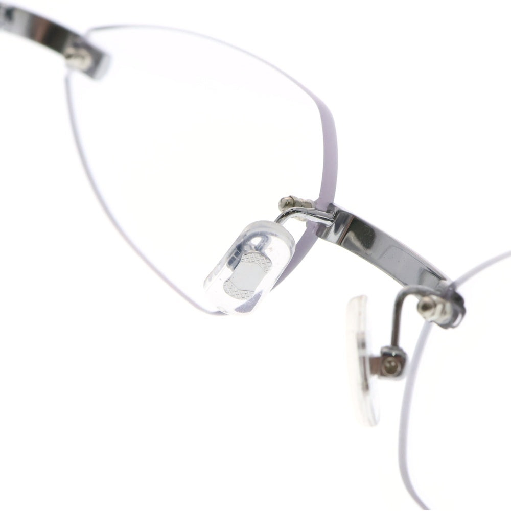 GENTLE MONSTER(ジェントルモンスター) 25SS×Maison Margiela MM219 A02 メゾンマルジェラ リムレス メガネ アイウェア シルバー
