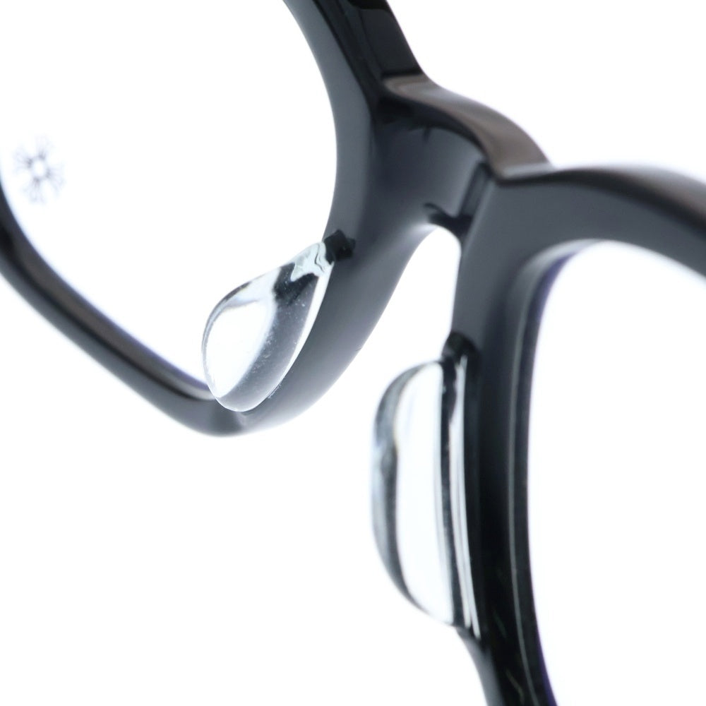 CHROME HEARTS(クロムハーツ) COX UCKER CHクロステンプル ウェリントン サングラス メガネ 眼鏡 ブラック/ゴールド
