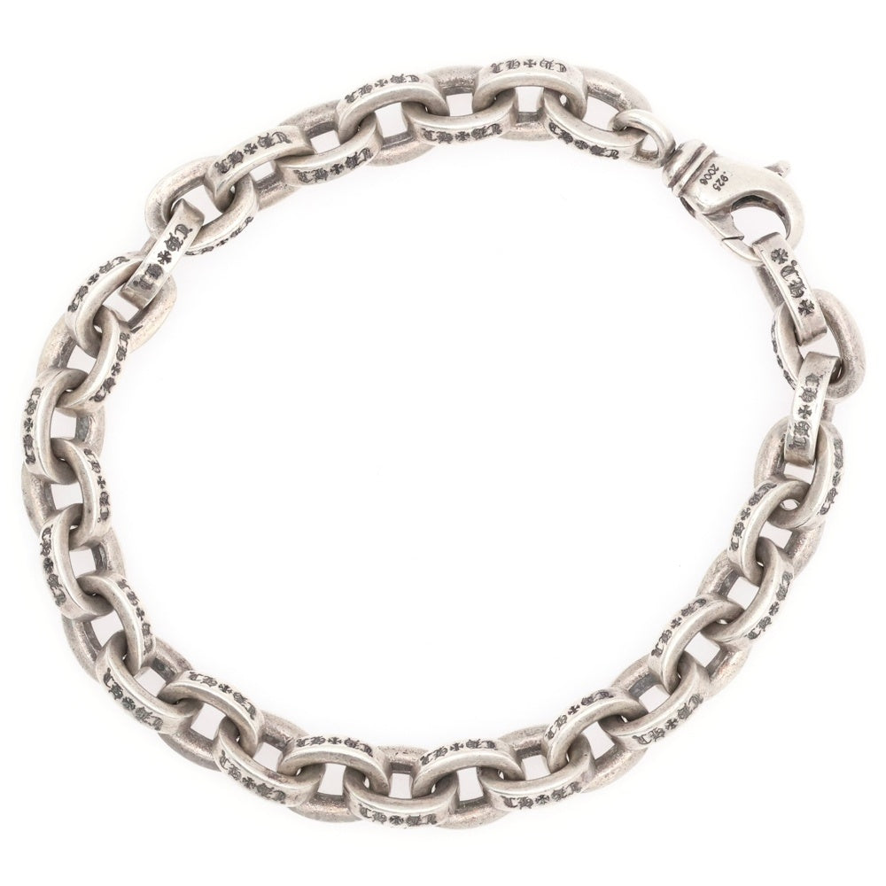 CHROME HEARTS(クロムハーツ) LARGE PAPER CHN ラージペーパーチェーン ブレスレット シルバー BCA170