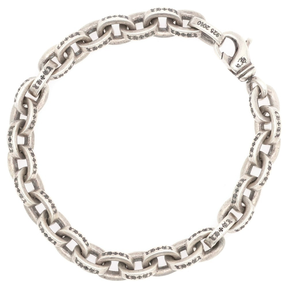 CHROME HEARTS(クロムハーツ) LARGE PAPER CHN ラージペーパーチェーン ブレスレット シルバー BCA170