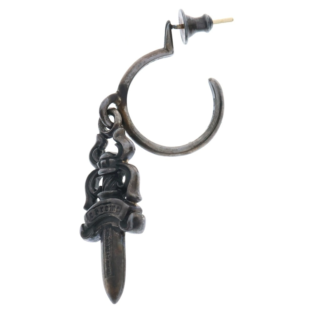 CHROME HEARTS(クロムハーツ) No5 DAGGER #5 ダガーフープ ピアス シルバー BCA106