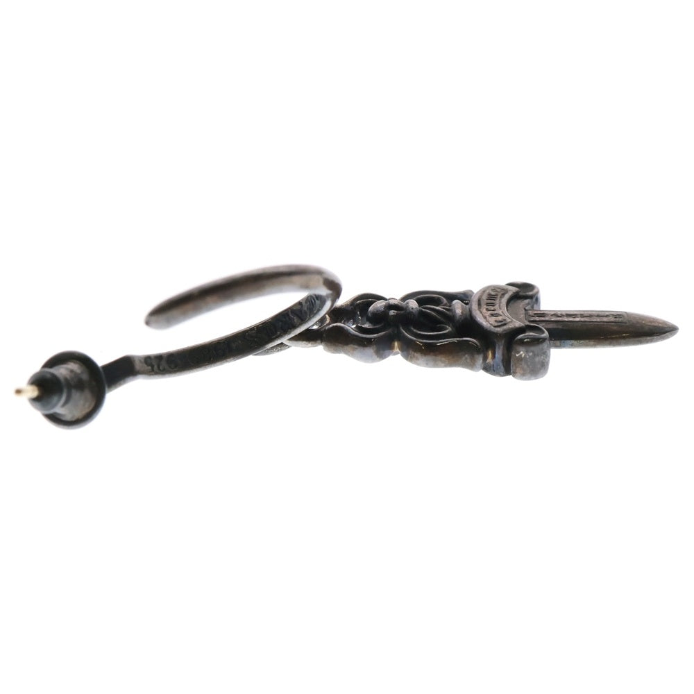 CHROME HEARTS(クロムハーツ) No5 DAGGER #5 ダガーフープ ピアス シルバー BCA106