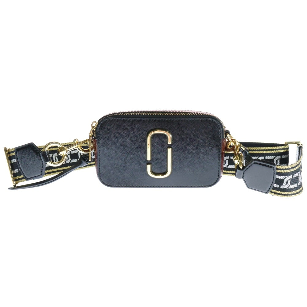 MARC JACOBS(マークジェイコブス) Snapshot M001 2007 014 スナップショルダーバッグ ブラック/レッド レディース