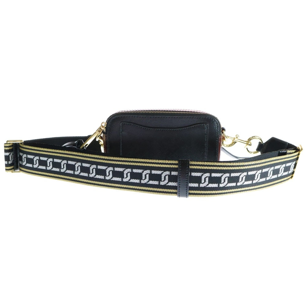 MARC JACOBS(マークジェイコブス) Snapshot M001 2007 014 スナップショルダーバッグ ブラック/レッド レディース