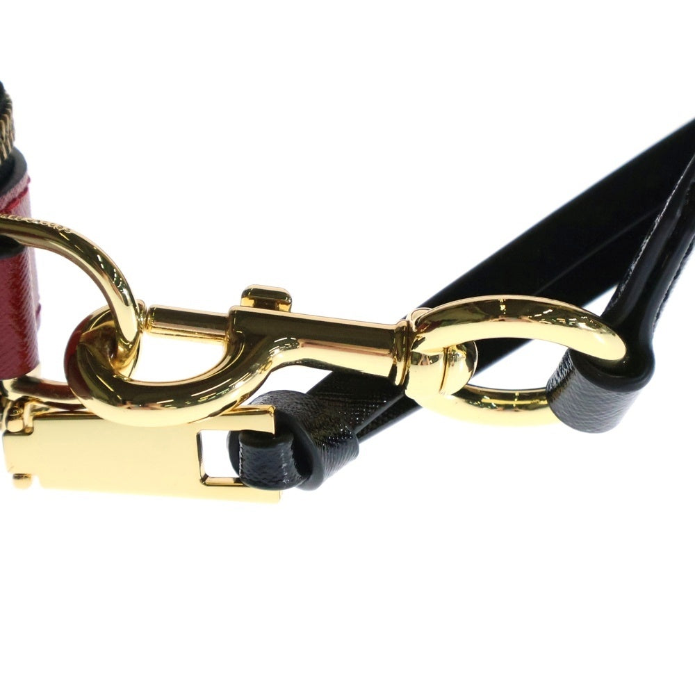 MARC JACOBS(マークジェイコブス) Snapshot M001 2007 014 スナップショルダーバッグ ブラック/レッド レディース