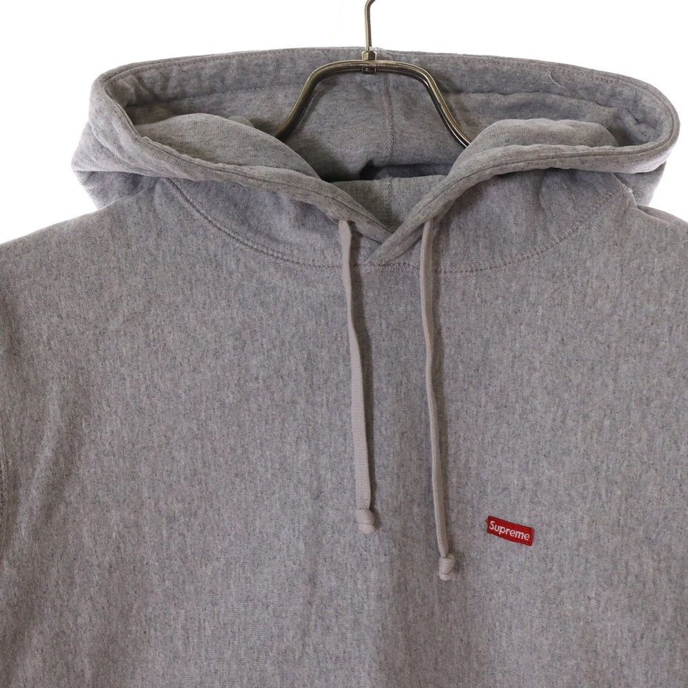 SUPREME(シュプリーム) Small Box Logo Hooded Sweatshitrt スモールボックスロゴ スウェットプルオーバーフーディーパーカー グレー