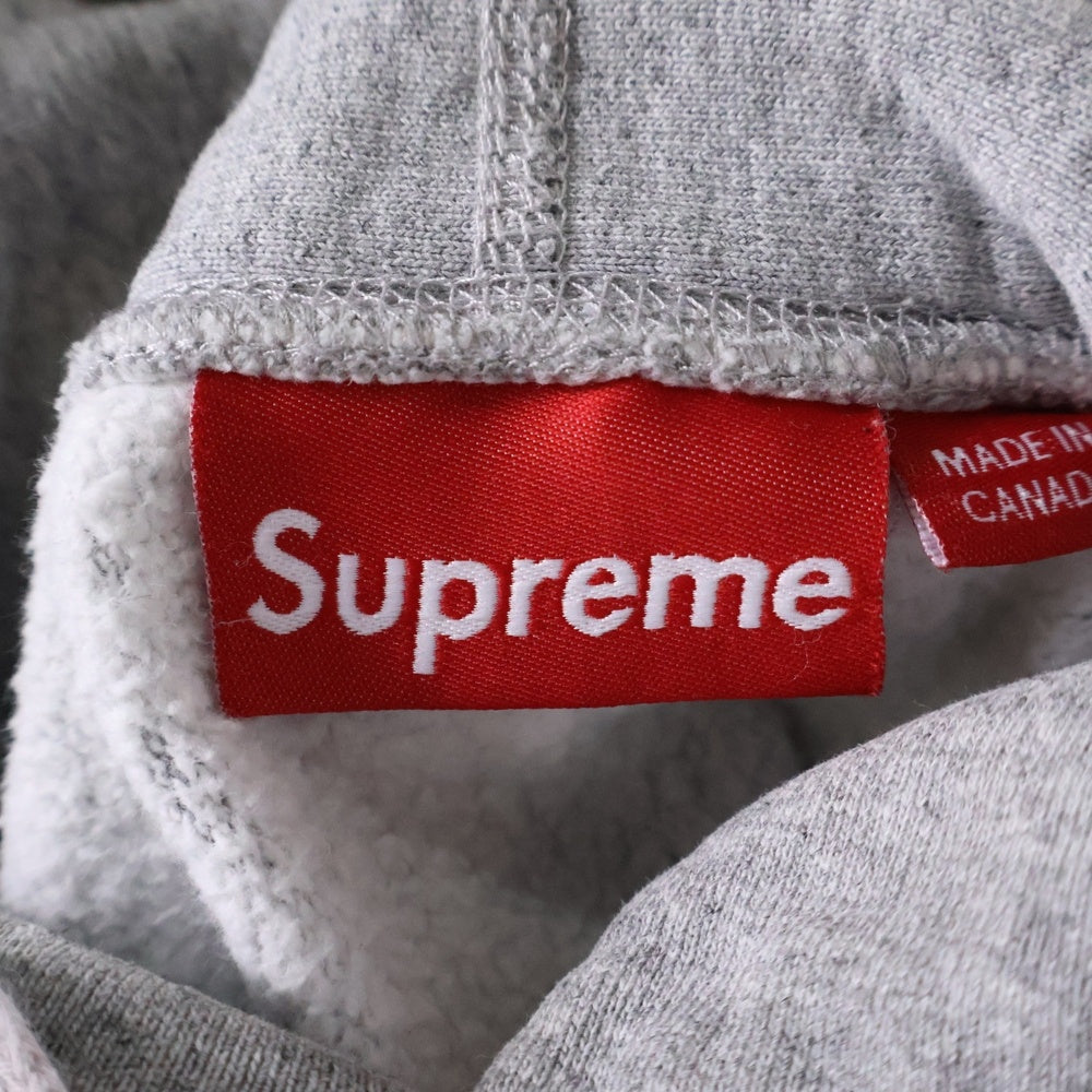SUPREME(シュプリーム) Small Box Logo Hooded Sweatshitrt スモールボックスロゴ スウェットプルオーバーフーディーパーカー グレー