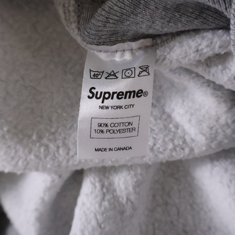 SUPREME(シュプリーム) Small Box Logo Hooded Sweatshitrt スモールボックスロゴ スウェットプルオーバーフーディーパーカー グレー