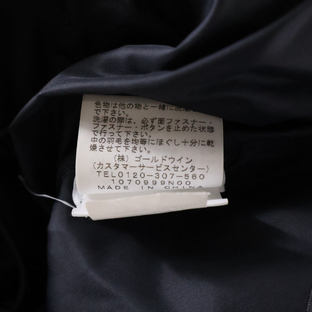 SUPREME(シュプリーム) 21AW ×THE NORTH FACE Bleached Denim Print Nuptse Jacket ND52100I ノースフェイス ブリーチデニムプリントヌプシダウンジャケット ブラック/ブラウン