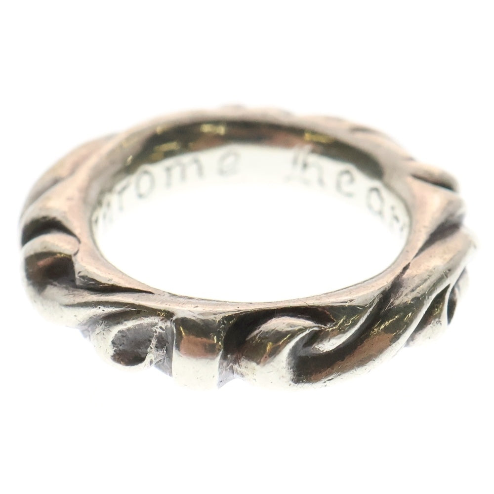CHROME HEARTS(クロムハーツ) SCRL BAND スクロールバンド リング シルバー BCA351