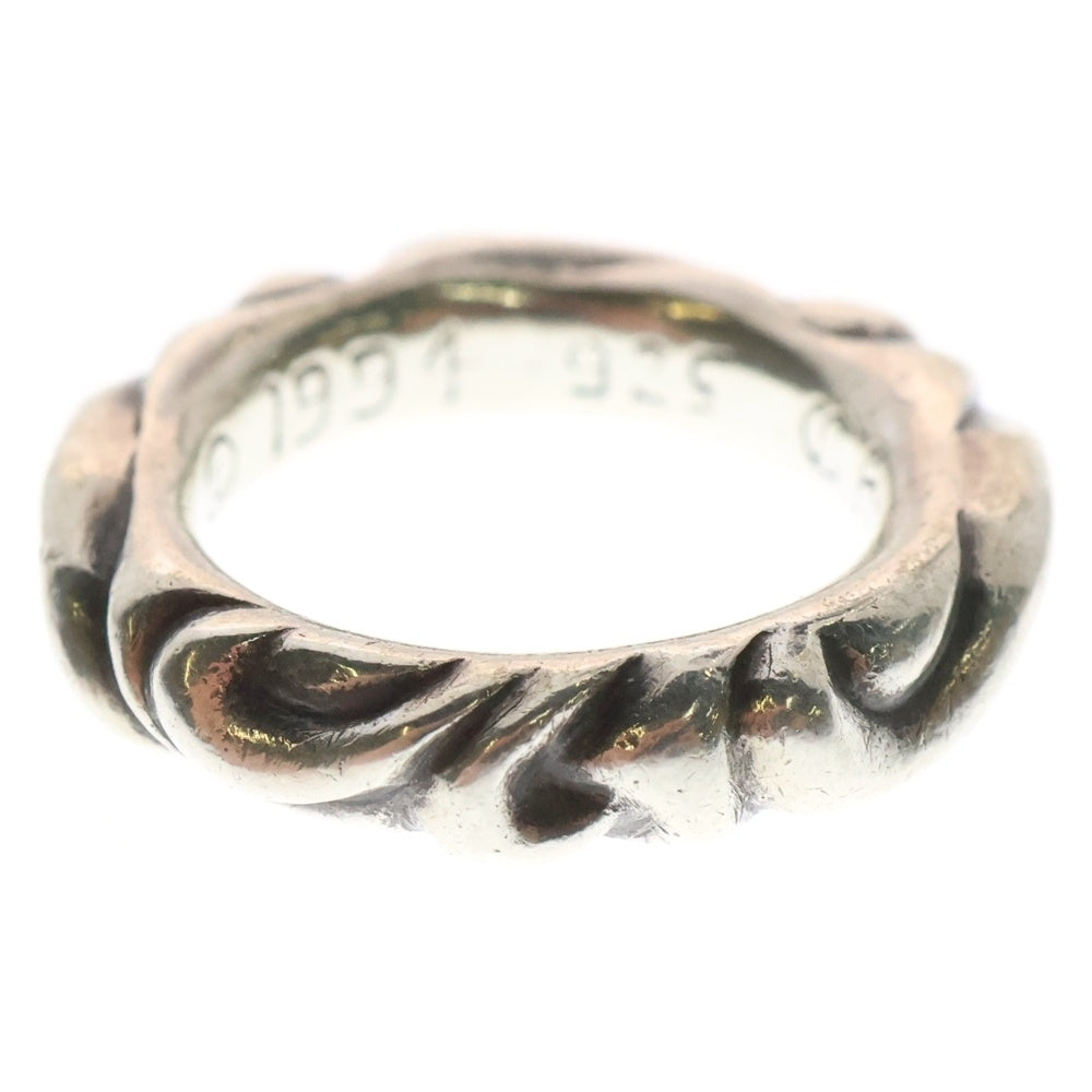 CHROME HEARTS(クロムハーツ) SCRL BAND スクロールバンド リング シルバー BCA351