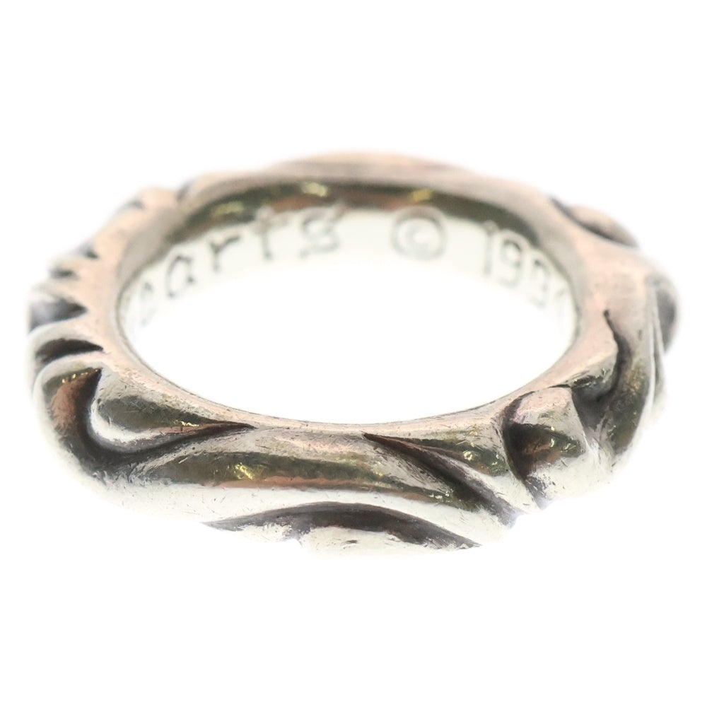 CHROME HEARTS(クロムハーツ) SCRL BAND スクロールバンド リング シルバー BCA351