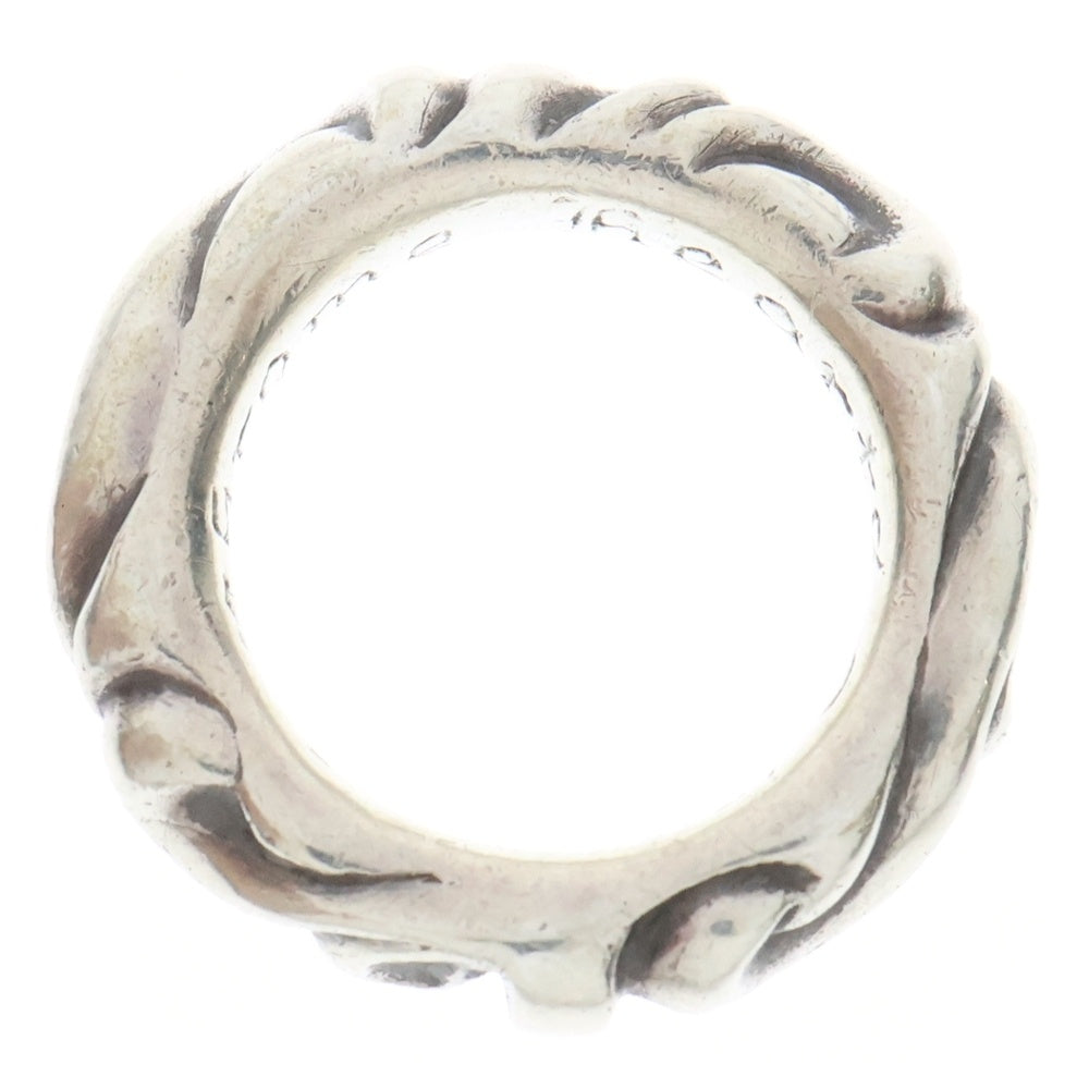 CHROME HEARTS(クロムハーツ) SCRL BAND スクロールバンド リング シルバー BCA351