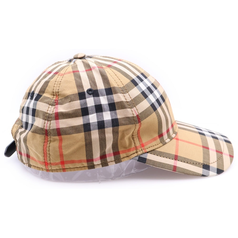 BURBERRY(バーバリー) ノヴァチェック柄 コットン ベースボールキャップ 帽子 4073689 ベージュ