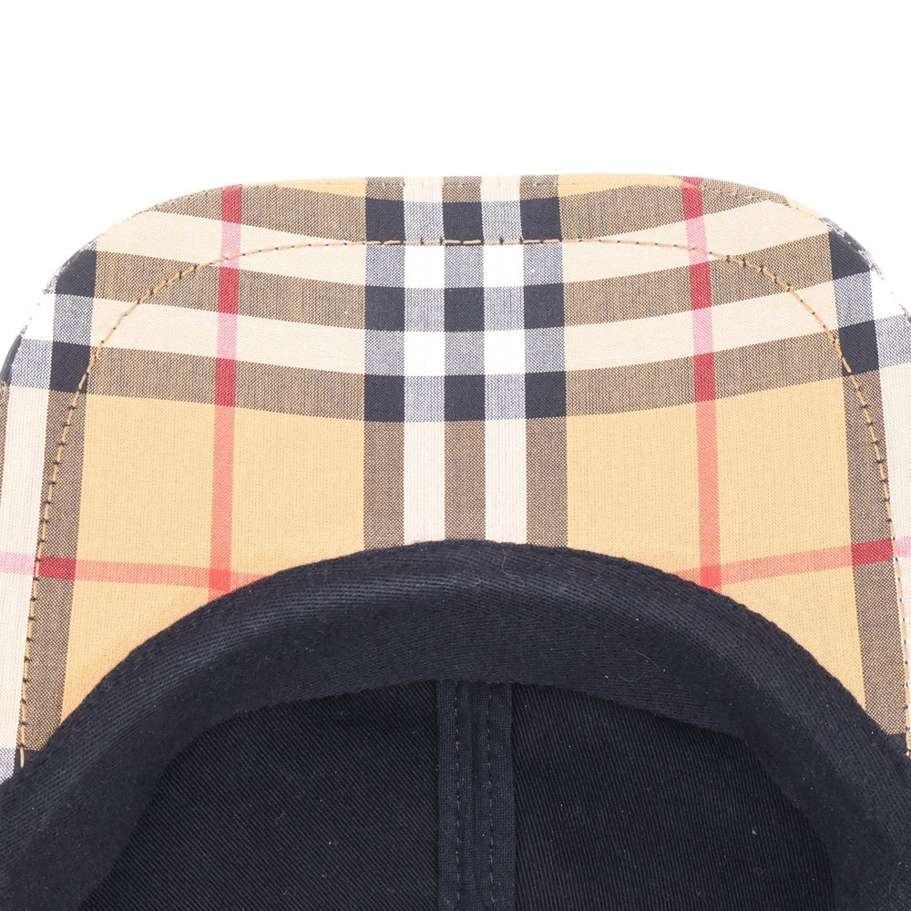 BURBERRY(バーバリー) ノヴァチェック柄 コットン ベースボールキャップ 帽子 4073689 ベージュ