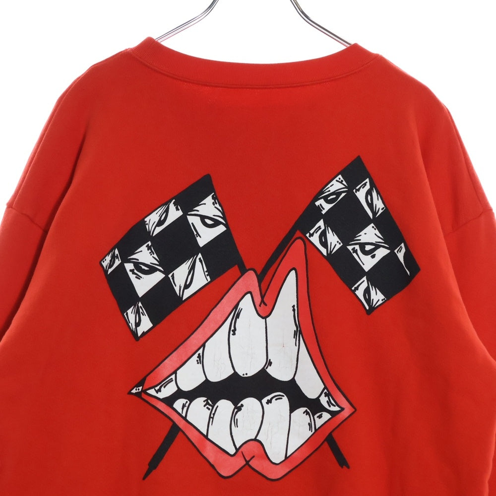 CHROME HEARTS(クロムハーツ) × MATTYBOY PPO Ketchup SWTSHRT マッティボーイ ケチャップ プリント クルーネックスウェットトレーナー レッド