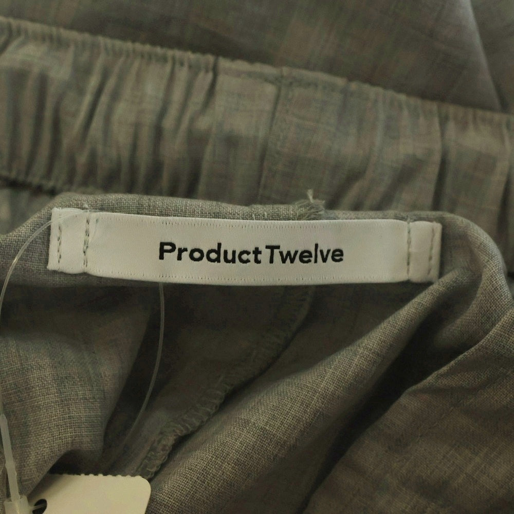 Product Twelve(プロダクトトゥエルブ) 22SS REDA ACTIVE W/T SHORTS アクティブショーツ ハーフパンツ グレー 22SS-PPT07