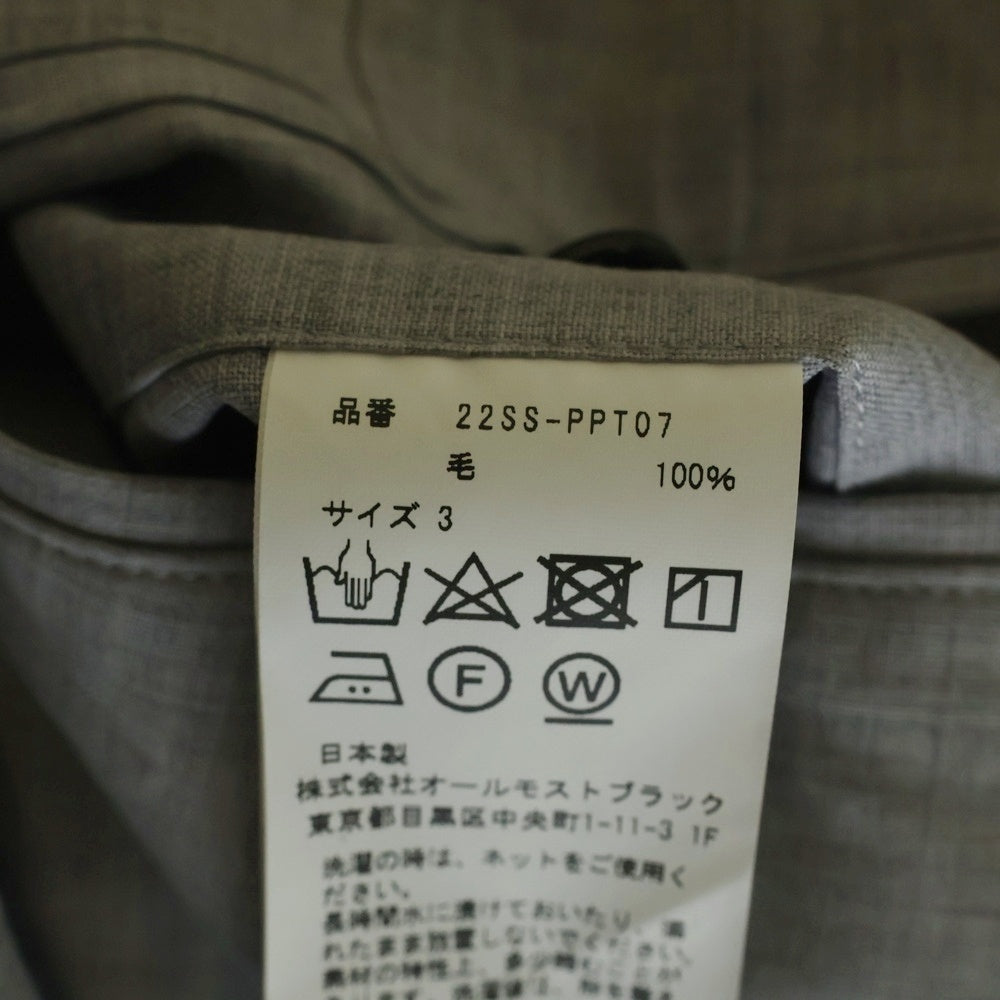 Product Twelve(プロダクトトゥエルブ) 22SS REDA ACTIVE W/T SHORTS アクティブショーツ ハーフパンツ グレー 22SS-PPT07