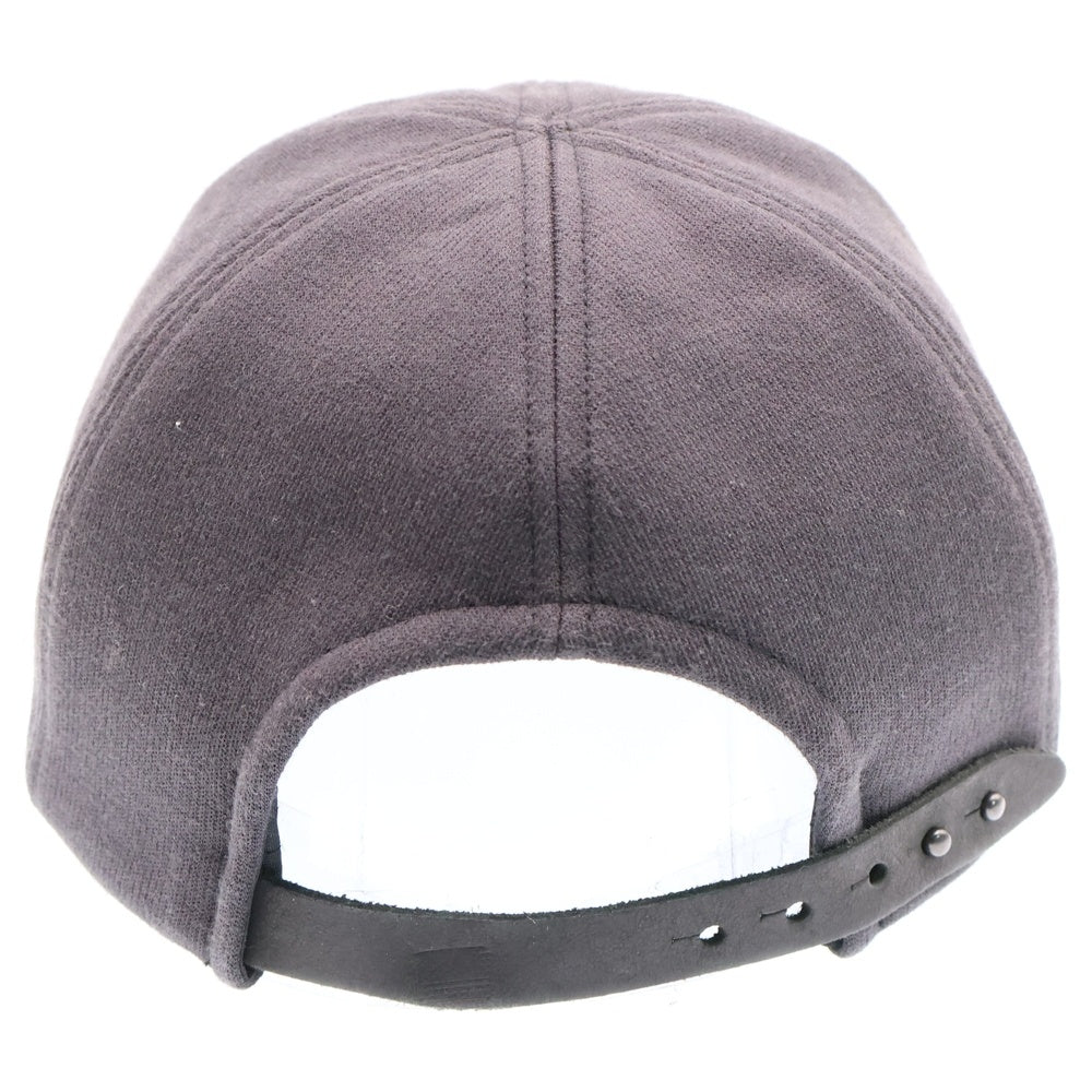 Vuja De(ブジャ デ) ROY SASHIKO COTTON HAT IN ANTHRACITE サシコ コットン キャップ 帽子 ブラック