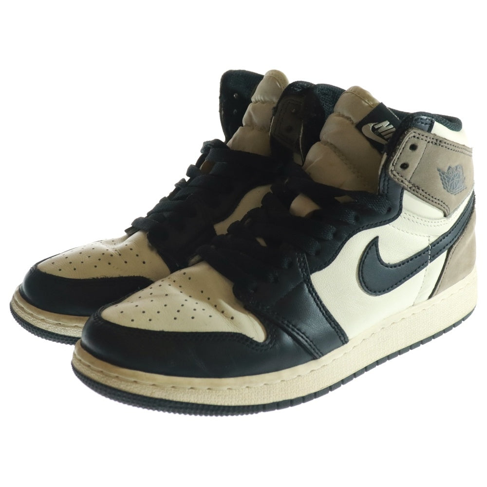 NIKE(ナイキ) AIR JORDAN 1 RETRO HIGH OG GS DARK MOCHA 575441-105 エアジョーダン1ダークモカ ハイカットスニーカー グレードスクールUS6Y/24cm レディース