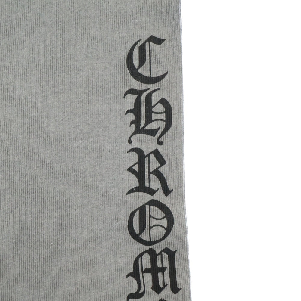 CHROME HEARTS(クロムハーツ) OLD FUCK YOU TANK TOP ファックユープリント リブタンクトップ ノースリーブカットソー グレー