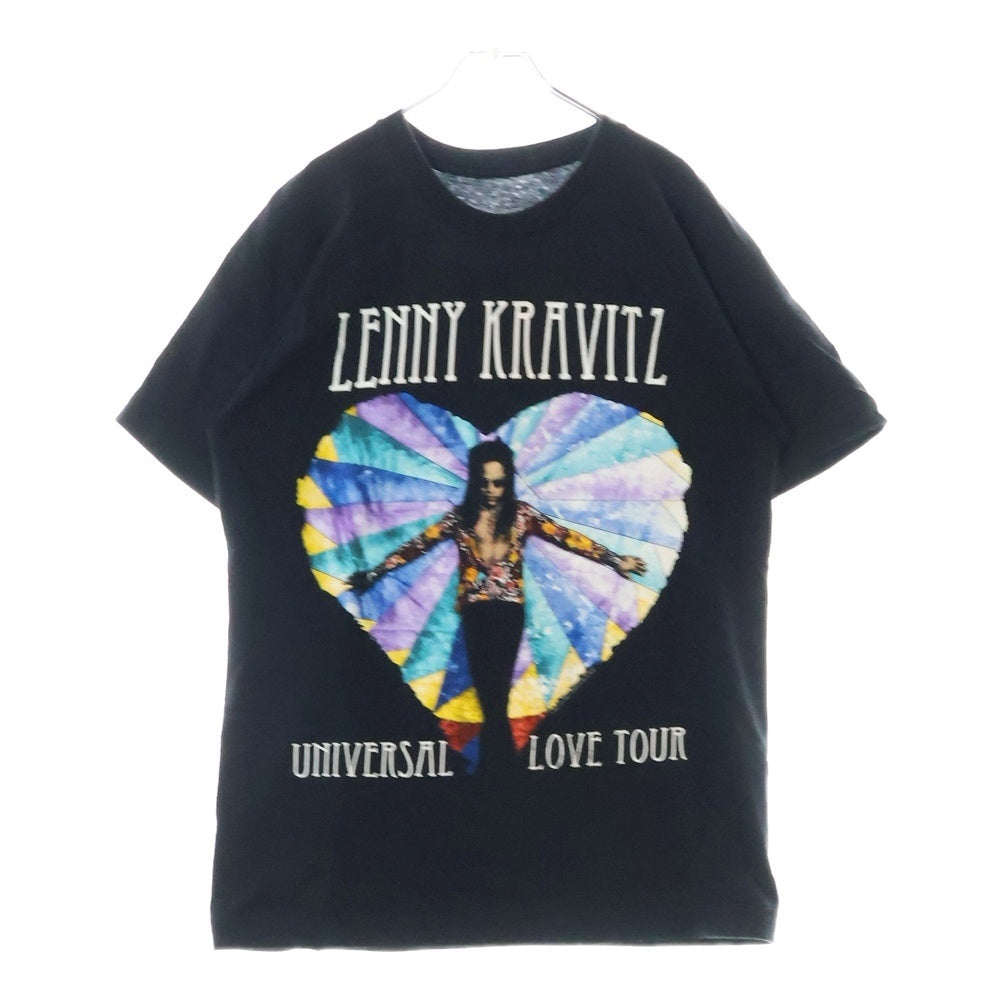 VINTAGE(ヴィンテージ) 90s LENNY KRAVITZ UNIVERSAL LOVE TOUR レイニーグラビッツ ツアー Tシャツ 半袖 カットソー ブラック