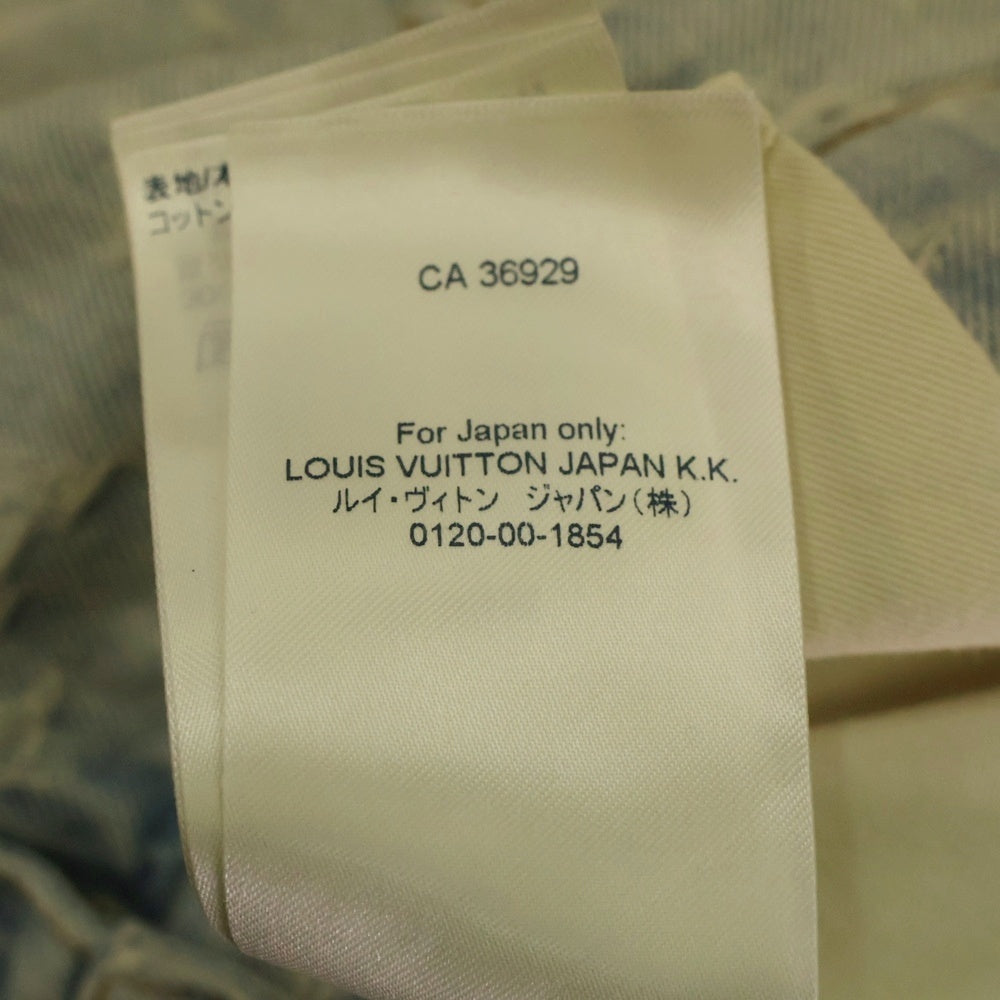 LOUIS VUITTON(ルイヴィトン) ×NBA RM212M UZD HLD01W モノグラムフレアデニムパンツ インディゴ
