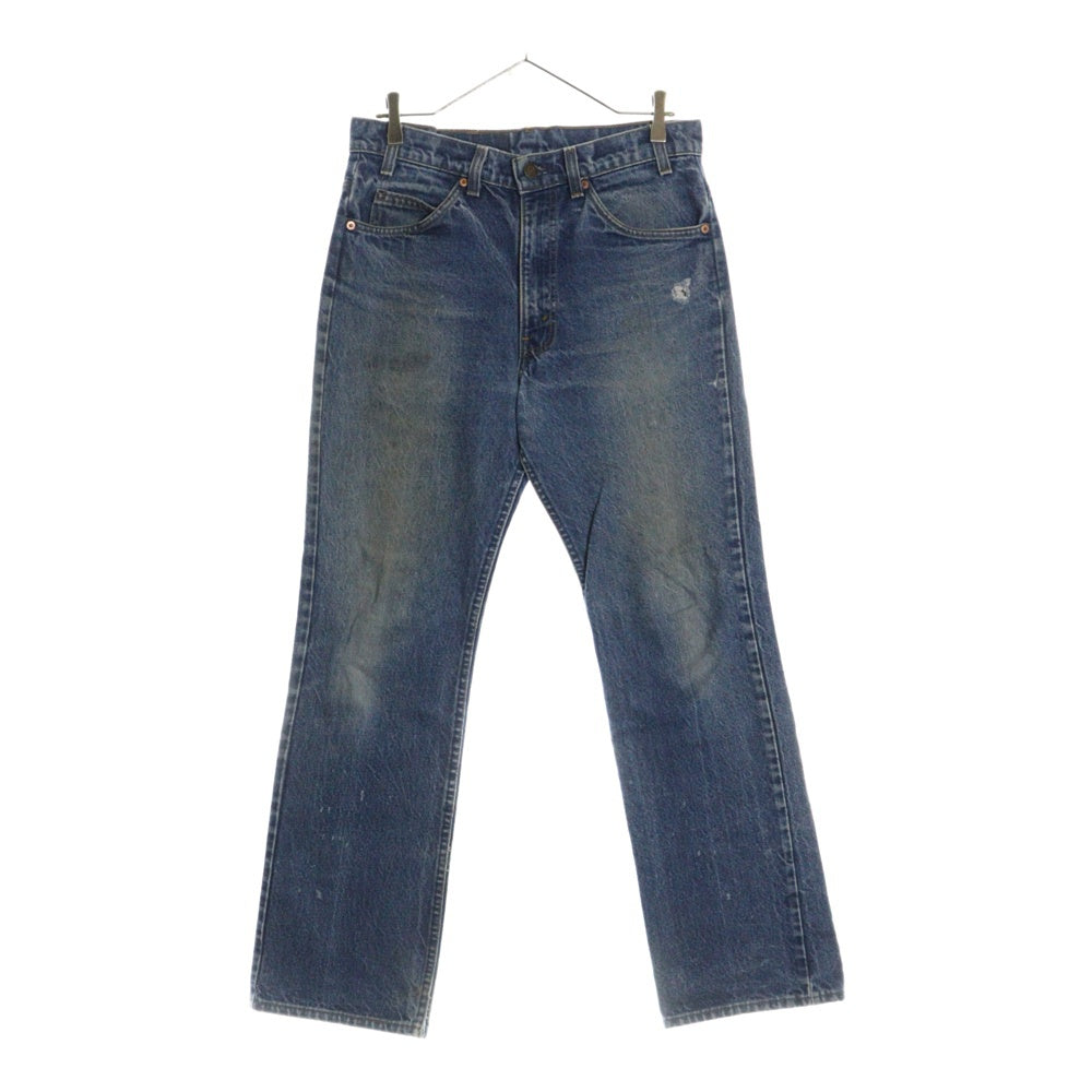 Levi's(リーバイス) 80s VINTAGE 517 オレンジタブ ボタン裏575刻印 ブーツカットデニムパンツ 20517-0217 インディゴ