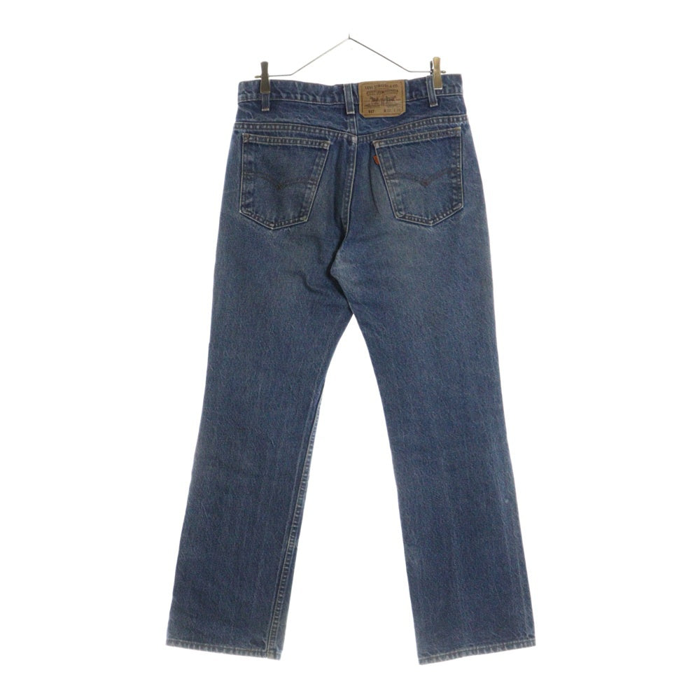 Levi's(リーバイス) 80s VINTAGE 517 オレンジタブ ボタン裏575刻印 ブーツカットデニムパンツ 20517-0217 インディゴ