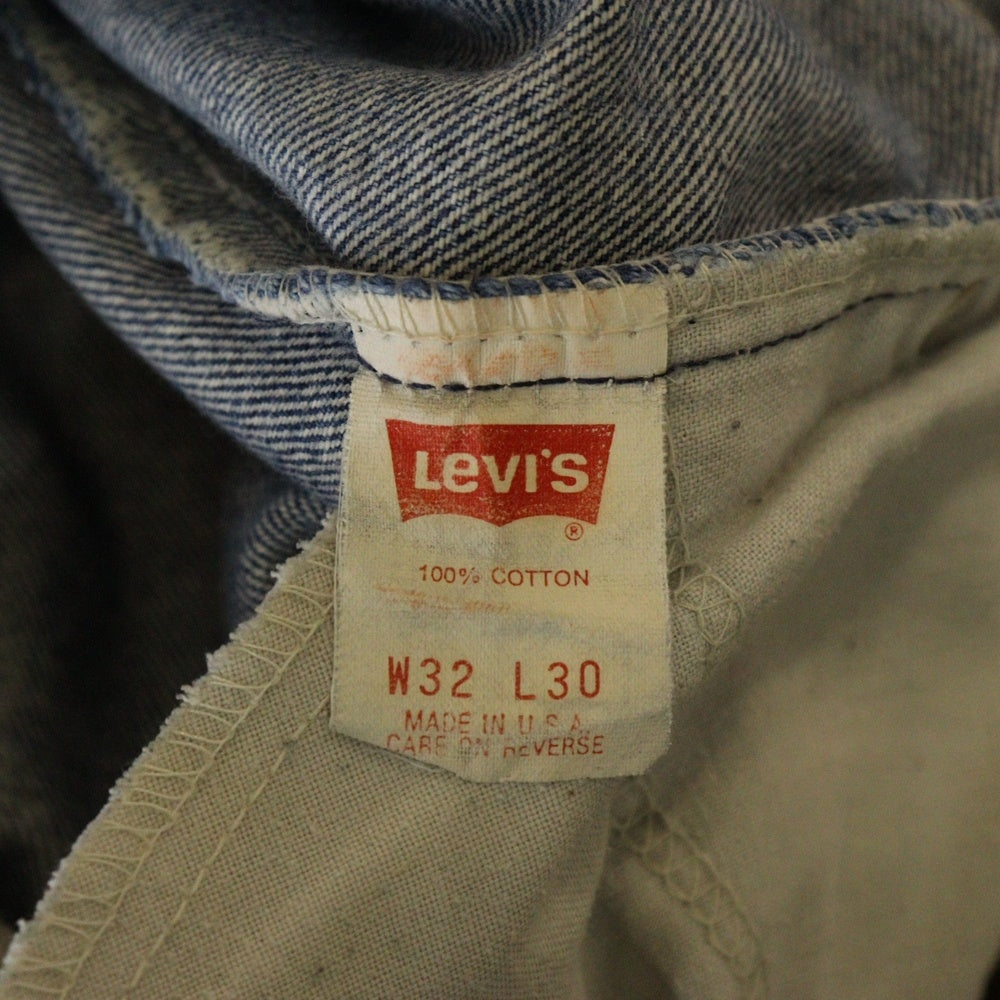 Levi's(リーバイス) 80s VINTAGE 517 オレンジタブ ボタン裏575刻印 ブーツカットデニムパンツ 20517-0217 インディゴ