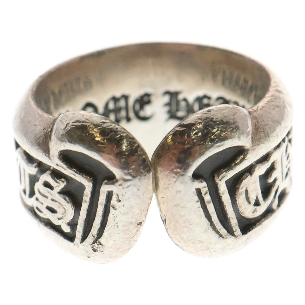 CHROME HEARTS(クロムハーツ) SM SCROLL LABEL スモールスクロールラベル リング シルバー BCA413