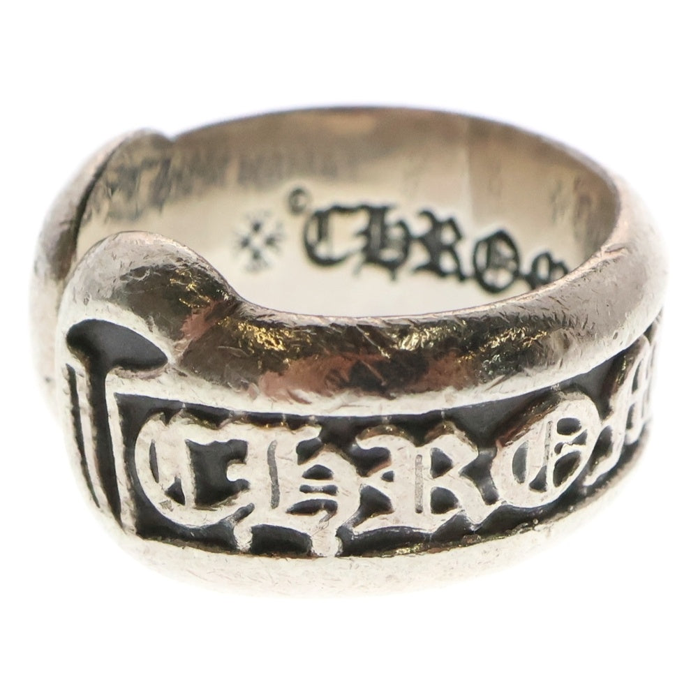 CHROME HEARTS(クロムハーツ) SM SCROLL LABEL スモールスクロールラベル リング シルバー BCA413