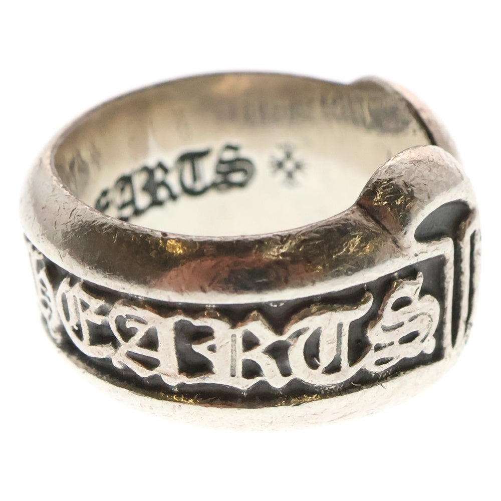 CHROME HEARTS(クロムハーツ) SM SCROLL LABEL スモールスクロールラベル リング シルバー BCA413