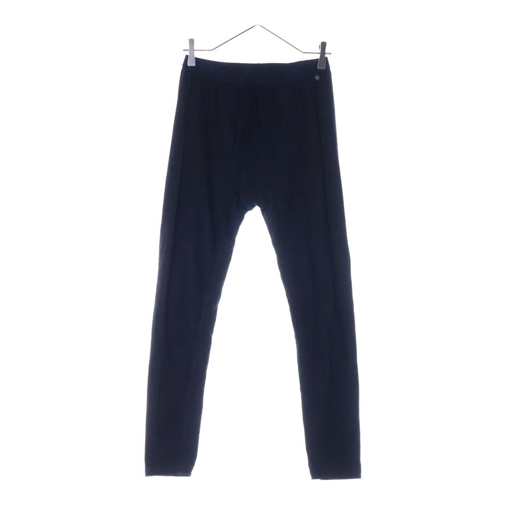 CHROME HEARTS(クロムハーツ) LONG JOHNS ホースシュープリント レギンス ブラック